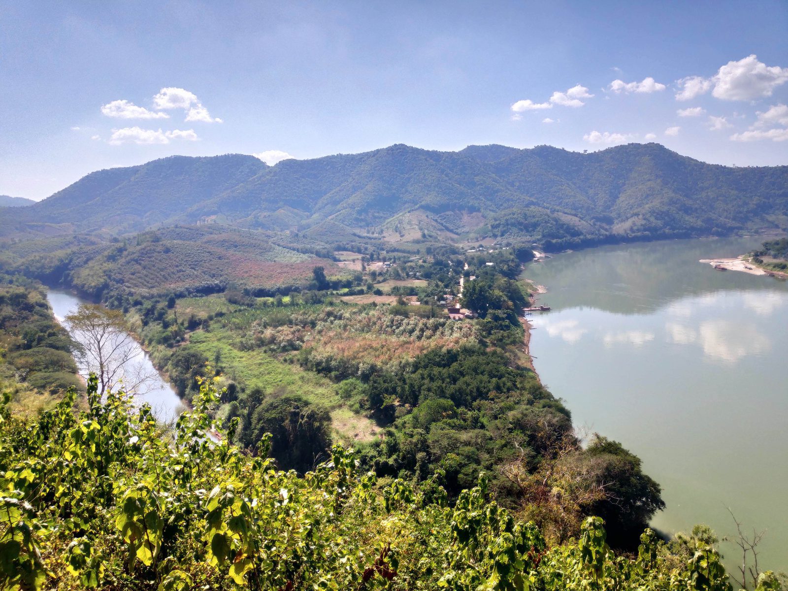 A forested catchment feeding the Mekong River, northeast Thailand
